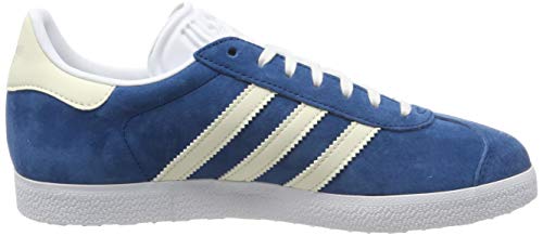 adidas Gazelle W, Zapatillas de Gimnasia Mujer, Azul (Legend Marine/Ecru Tint S18/Ftwr White Legend Marine/Ecru Tint S18/Ftwr White), 44 EU