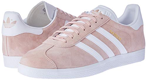 adidas Gazelle, Zapatillas de deporte Unisex Adulto, Varios colores (Vapour Pink/White/Gold Metalic), 36 EU