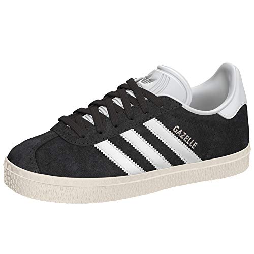 adidas Gazelle, Zapatillas Unisex Niños, Gris (Dgh Solid Grey/Ftwr White/Gold Metallic), 35 EU