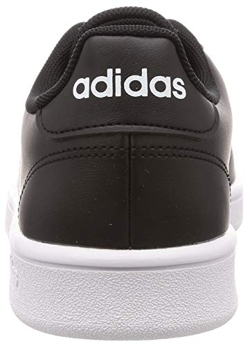 Adidas Grand Court Base, Zapatos de Tenis Hombre, Negro/Blanco, 41 1/3 EU