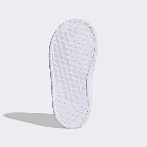 adidas Grand Court I, Zapatillas de Estar por casa Unisex niños, Blanco (Ftwbla/Negbás/Ftwbla 000), 20 EU
