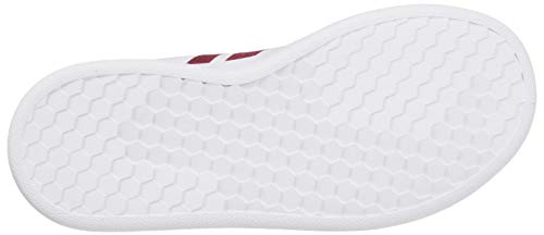 adidas Grand Court K, Zapatos de Tenis, FTWR White Real Pink S18 FTWR White, 33.5 EU