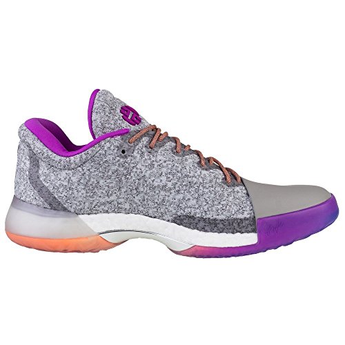 Adidas - Harden Vol 1 - BW0549 - El Color: Grises-Blanco-Violeta - Talla: 46.6