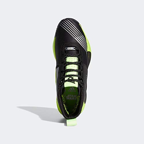 adidas Hombre Dame 5 - Star Wars Zapatos de Baloncesto Negro, 43 1/3