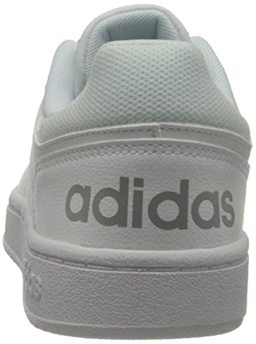 adidas Hoops 2.0, Zapatillas de bsquetbol Mujer, FTWR White FTWR White Grey Two, 41 1/3 EU
