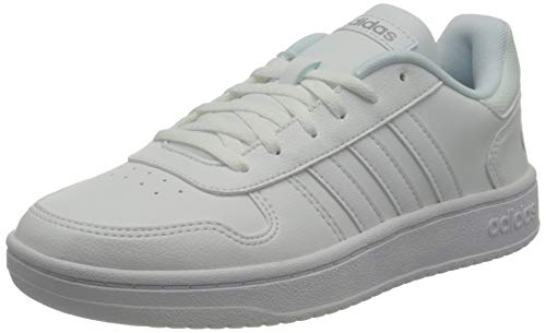 adidas Hoops 2.0, Zapatillas de bsquetbol Mujer, FTWR White FTWR White Grey Two, 41 1/3 EU