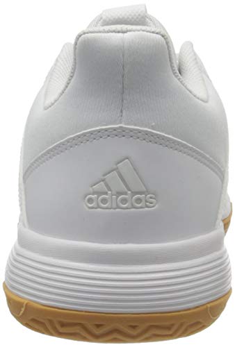 adidas Ligra 6, Zapatillas de vóleibol Mujer, Blanc Blanc Gomme, 42 EU