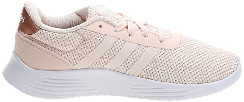 adidas Lite Racer 2.0, Zapatillas para Correr Mujer, Pink Tint FTWR White Copper Met, 38 2/3 EU