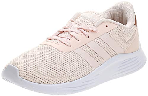 adidas Lite Racer 2.0, Zapatillas para Correr Mujer, Pink Tint FTWR White Copper Met, 38 2/3 EU