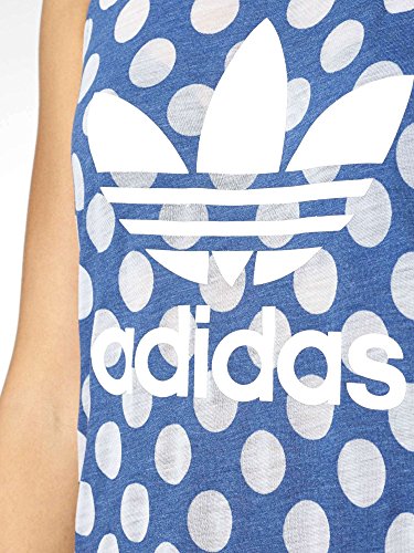 adidas Loose Camiseta sin Mangas, Mujer, Azul (Azurea/Ópaper), 32