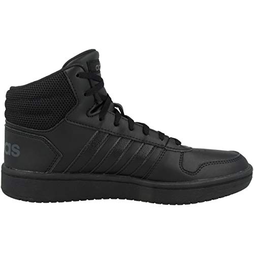 adidas Mid Hoops 2.0 Mid - Zapatillas deportivas para mujer, color Negro, talla 38 2/3 EU