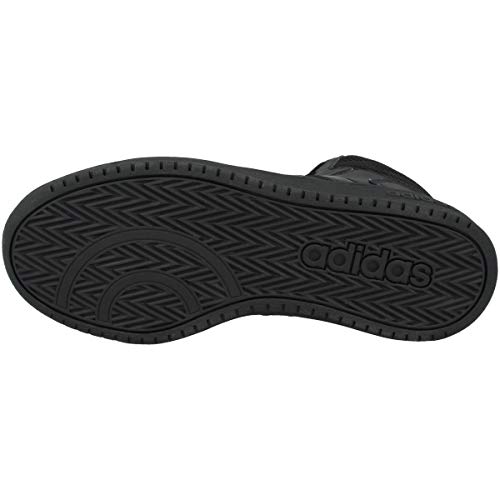 adidas Mid Hoops 2.0 Mid - Zapatillas deportivas para mujer, color Negro, talla 38 2/3 EU