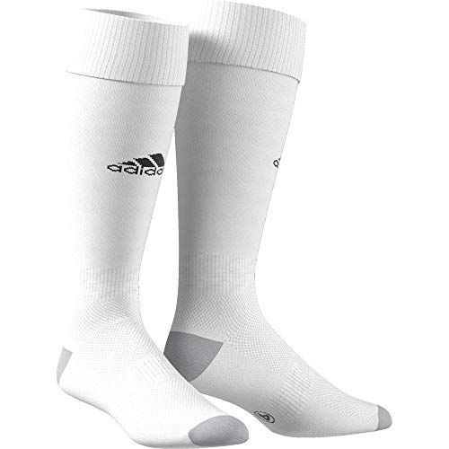 adidas Milano 16 Sock - Medias para hombre, multicolor ( BLANCO / BLANCO), talla 34-36 EU, 1 par