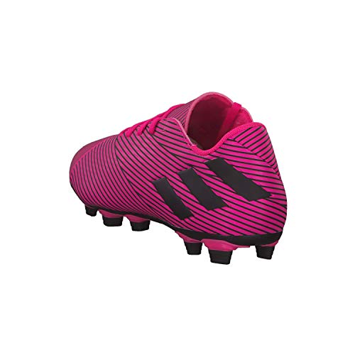Adidas Nemeziz 19.4 FxG, Botas de fútbol Unisex Adulto, Multicolor (Shock Pink/Core Black/Shock Pink 000), 41 1/3 EU