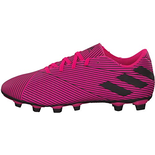 Adidas Nemeziz 19.4 FxG, Botas de fútbol Unisex Adulto, Multicolor (Shock Pink/Core Black/Shock Pink 000), 41 1/3 EU