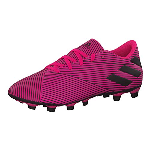Adidas Nemeziz 19.4 FxG, Botas de fútbol Unisex Adulto, Multicolor (Shock Pink/Core Black/Shock Pink 000), 41 1/3 EU