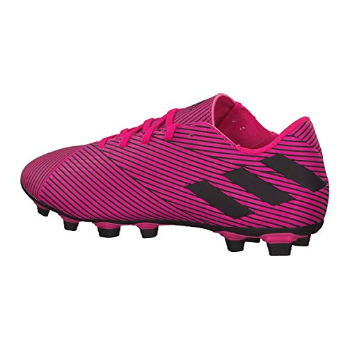 Adidas Nemeziz 19.4 FxG, Botas de fútbol Unisex Adulto, Multicolor (Shock Pink/Core Black/Shock Pink 000), 41 1/3 EU
