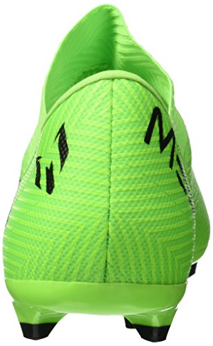 Adidas Nemeziz Messi 18.3 FG J, Botas de fútbol Unisex Adulto, Verde Versol Negbás Versol 000, 38 2/3 EU