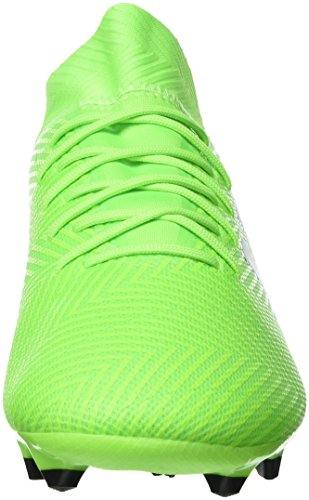 Adidas Nemeziz Messi 18.3 FG J, Botas de fútbol Unisex Adulto, Verde Versol Negbás Versol 000, 38 2/3 EU