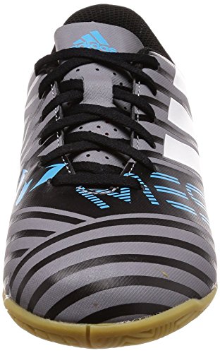 Adidas Nemeziz Messi Tango 17.4 In J, Zapatillas de fútbol Sala Unisex Adulto, Gris (Gris/Ftwbla/Negbas 000), 38 2/3 EU