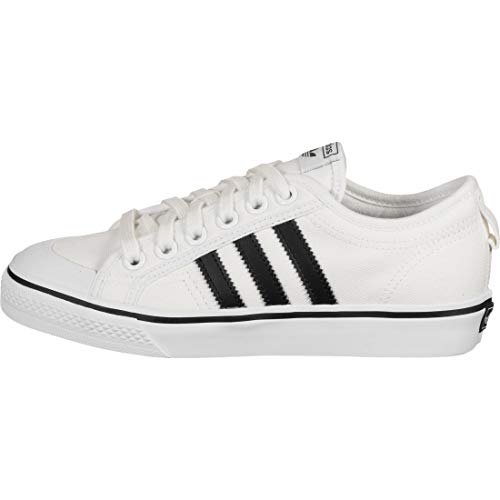 adidas Nizza, Zapatillas de Gimnasia Hombre, Blanco (FTWR White/Core Black/FTWR White FTWR White/Core Black/FTWR White), 36 2/3 EU
