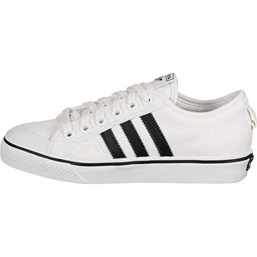 Adidas Nizza, Zapatillas Hombre, Blanco (Footwear White/Core Black/Footwear White 0), 40 2/3 EU