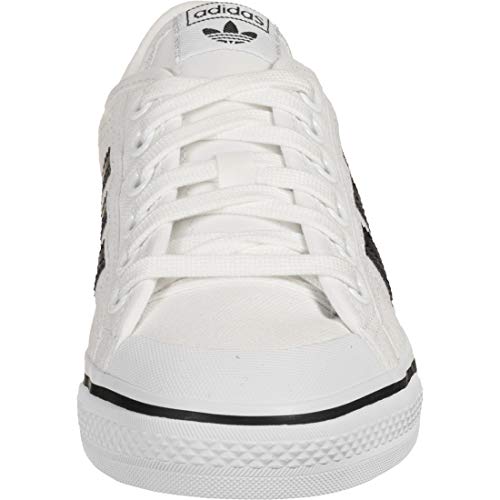 Adidas Nizza, Zapatillas Hombre, Blanco (Footwear White/Core Black/Footwear White 0), 40 2/3 EU