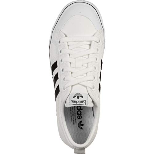 Adidas Nizza, Zapatillas Hombre, Blanco (Footwear White/Core Black/Footwear White 0), 40 2/3 EU