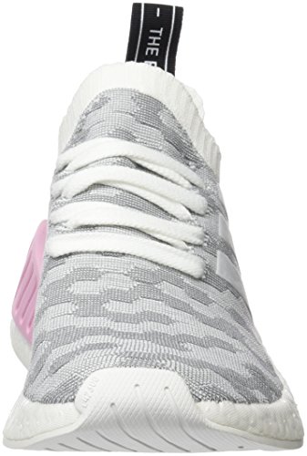adidas NMD_R2 PK W, Zapatillas de Deporte Mujer, (FTWR White/FTWR White/Core Black), 36 2/3 EU