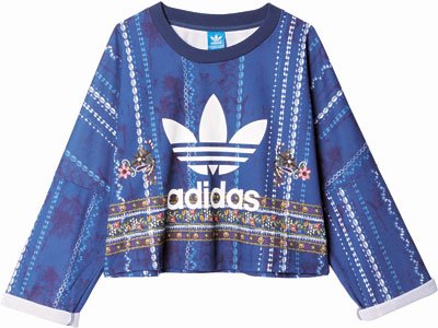 adidas Originals AY6896 Jersey Mujeres Azul 42