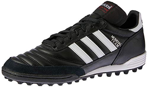adidas Originals Mundial Team, Botas de fútbol Hombre, Black/Running White FTW/Red, 40