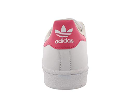 Adidas ORIGINALS Superstar, Zapatillas Hombre, Blanco Real Rosa Real, 39 1/3 EU