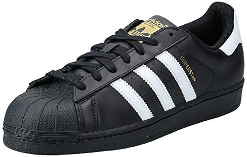 adidas Originals Superstar, Zapatillas Unisex Adulto, Negro (Core Black/ftwr White/Core Black), 43 1/3 EU