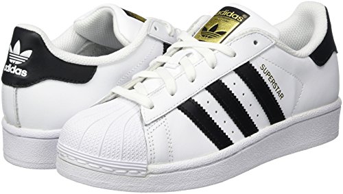 adidas Originals Superstar, Zapatillas Unisex Niños, Blanco (Ftwr White/Core Black/Ftwr White), 36 EU