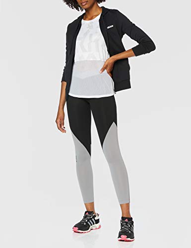 adidas Own The Run tee Speed Splits Women T-Shirt (Short Sleeve), Mujer, White/Grey One f17, S