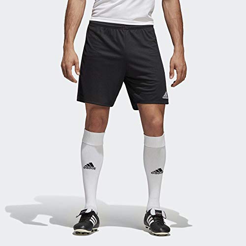 adidas Parma 16 Intenso Pantalones Cortos para Fútbol, Hombre, Negro/Blanco, L