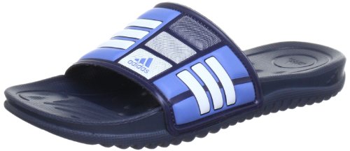 adidas Performance Mungo QD, Chanclas para Hombre, Negro/Azul/Gris/Blanco, 39 1/3 EU