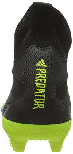 adidas Predator Freak .3 FG, Zapatillas de fútbol Hombre, NEGBÁS/FTWBLA/Amasol, 45 1/3 EU