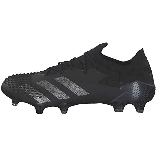 adidas Predator Mutator 20.1 L Firm Ground, Zapatillas de fútbol Hombre, Cblack Silvmt, 46 2/3 EU