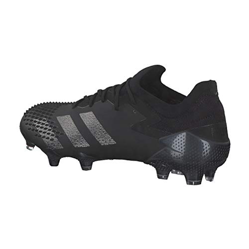 adidas Predator Mutator 20.1 L Firm Ground, Zapatillas de fútbol Hombre, Cblack Silvmt, 46 2/3 EU