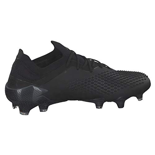 adidas Predator Mutator 20.1 L Firm Ground, Zapatillas de fútbol Hombre, Cblack Silvmt, 46 2/3 EU