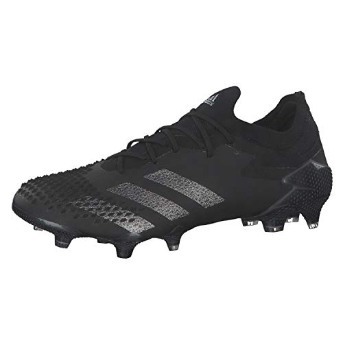 adidas Predator Mutator 20.1 L Firm Ground, Zapatillas de fútbol Hombre, Cblack Silvmt, 46 2/3 EU