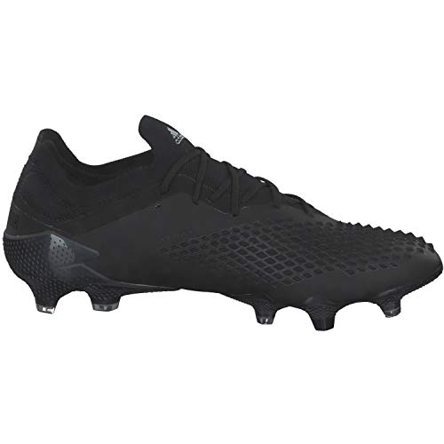 adidas Predator Mutator 20.1 L Firm Ground, Zapatillas de fútbol Hombre, Cblack Silvmt, 46 2/3 EU