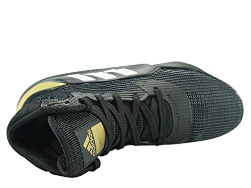 Adidas Pro Bounce 2019, Zapatillas de Baloncesto Hombre, Multicolor (Negbás/Ftwbla/Gricua 000), 48 EU