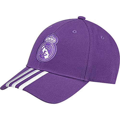 adidas Real Madrid A 3S Gorra, Hombre, Morado (Vioray/Balcri), OSFM