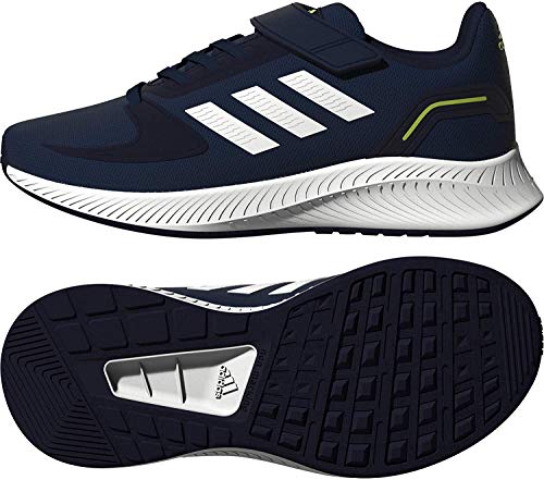 adidas Runfalcon 2.0, Sneaker, Crew Navy/Footwear White/Legend Ink, 31 EU