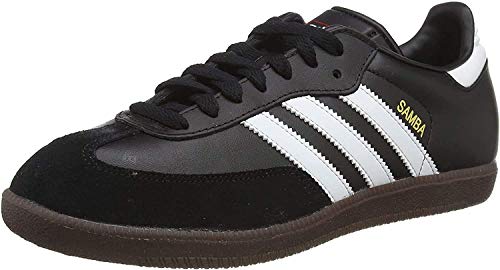 adidas Samba Classic, Schwarz-weiÃ, Zapatillas de Fútbol Hombre, Negro (Black/Running White), 47 1/3 EU