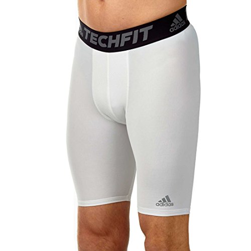 adidas Shorts TF Base ST Mallas Cortas, Hombre, Blanco (White), S