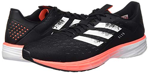 adidas SL20, Zapatillas de Running para Hombre, Core Black/FTWR White/Signal Coral 42 EU