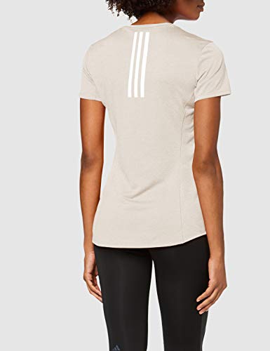 adidas Sn SS tee W Camiseta de Manga Corta, Mujer, Multicolor (Lino), M